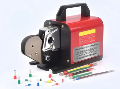 Pneumaattinen Putkimainen Liitinpuristin T6-4 - Puoliautomaattinen puristuskone