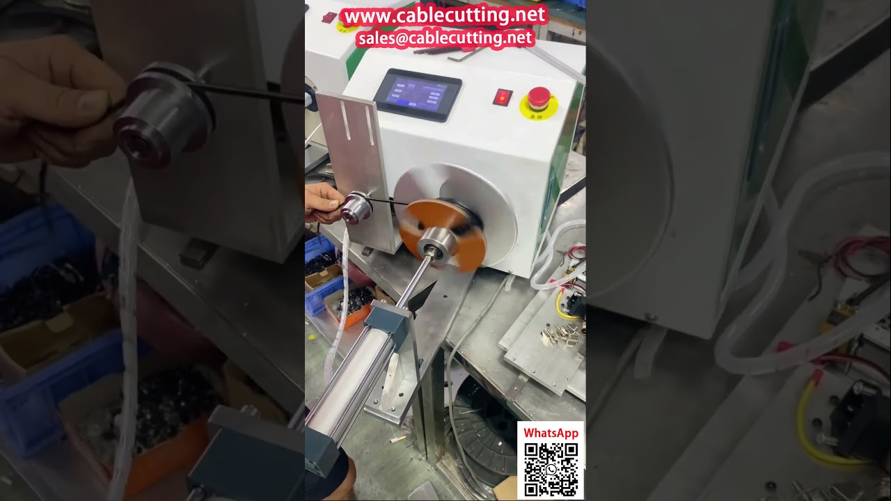 Bobineuse Enrouleuse Automatique à Alignement pour Câble AéronautiqueSécurité