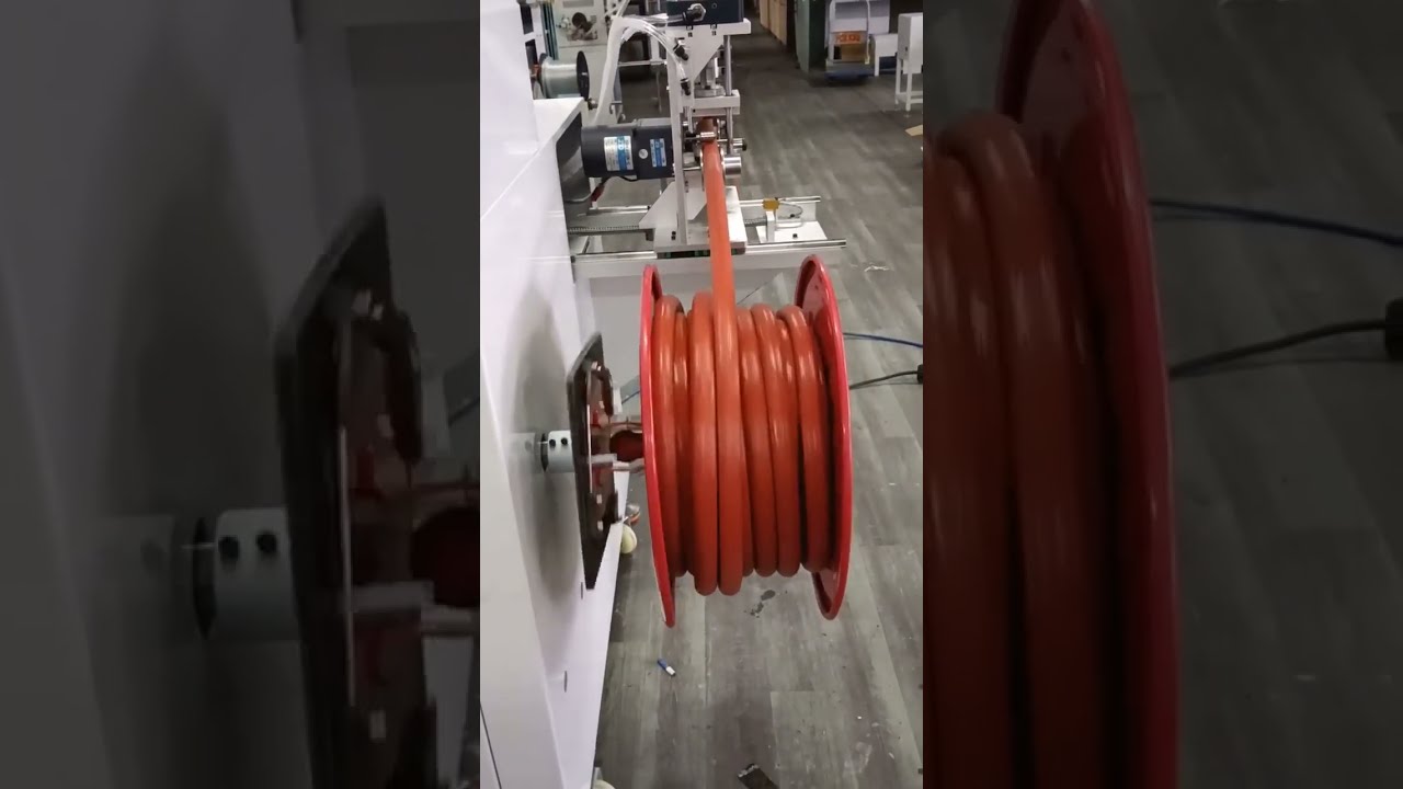 Paloputkien automaattinen mittaus-, lajittelu-, leikkaus- ja kelaamiskone 50kg kapasiteetti