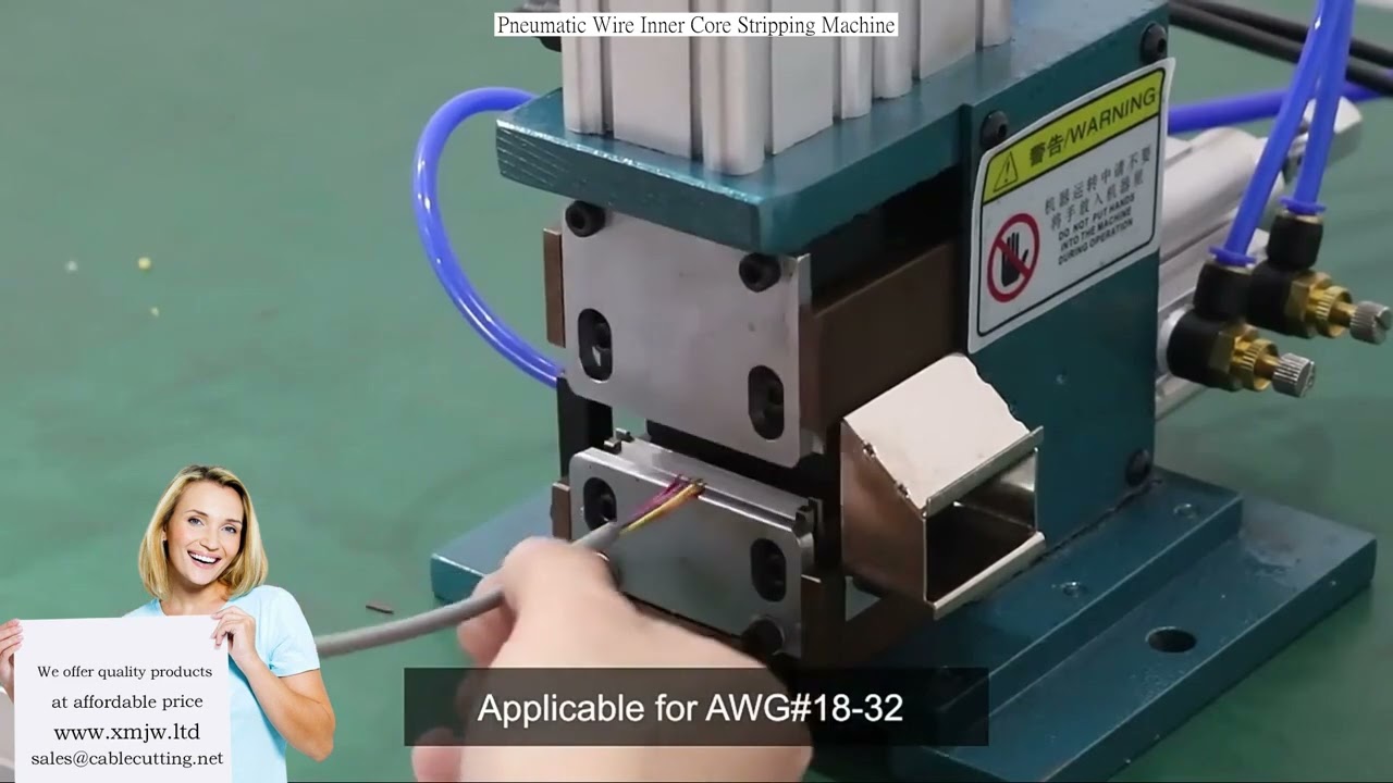 Pneumatic Wire Inner Core Stripping Machine