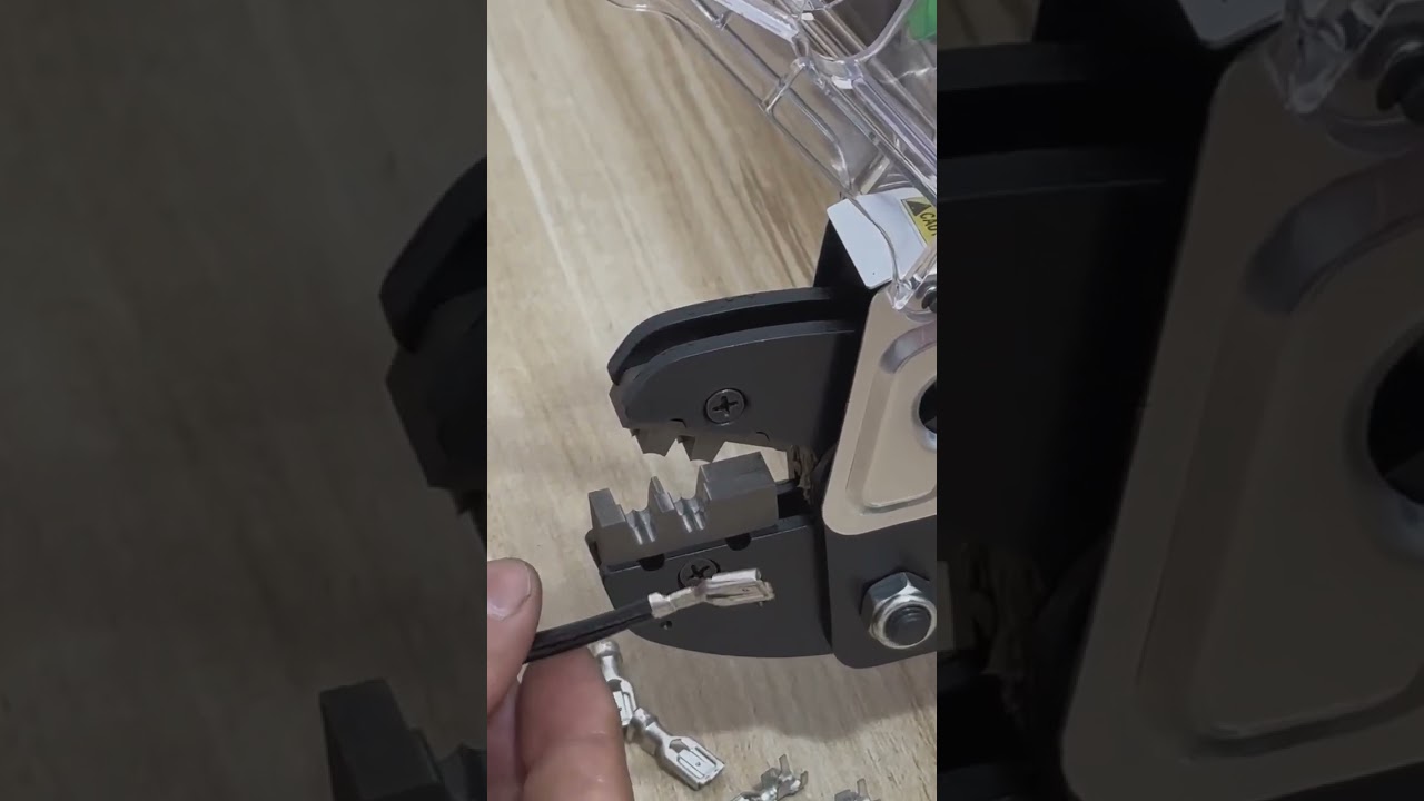 Easy Plug & Play Terminal Crimping Machine for Ferrule Connectors #factory #machine
