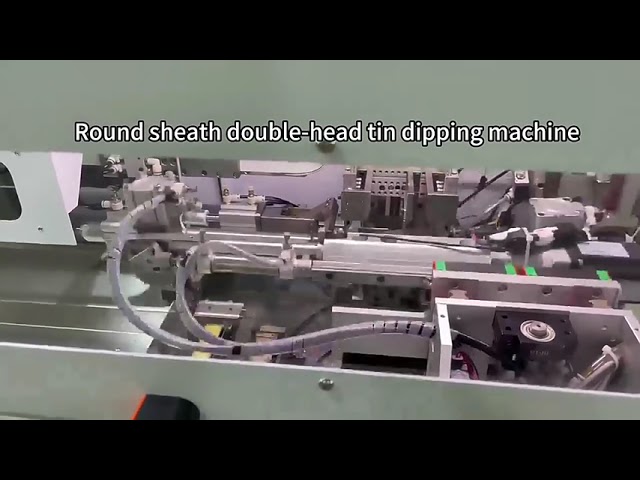 Multifunctional Automatic Sheath Multi Core Wire Cutting, Stripping, Twisting, Tinning Machine