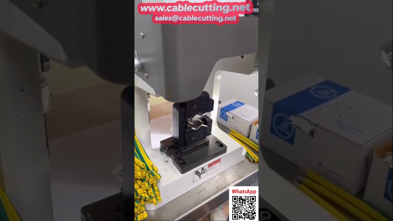 Máquina de terminales hidráulica CNC