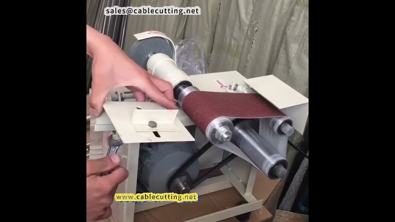 Electric Beveling Machine Heavy Stainless Steel Pipe Grinding And Breaking Machine