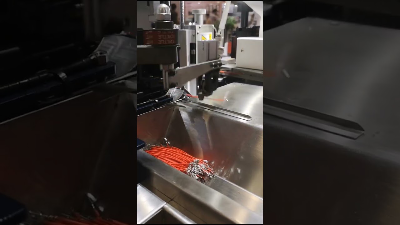 The Speed of a Full Servo Terminal Crimping Machine Fast and Quiet #factory #machine
