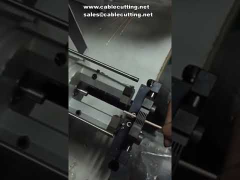 Coaxial line stripping machine, multi layer wire stripping machine, stripping machine, coaxial wirin