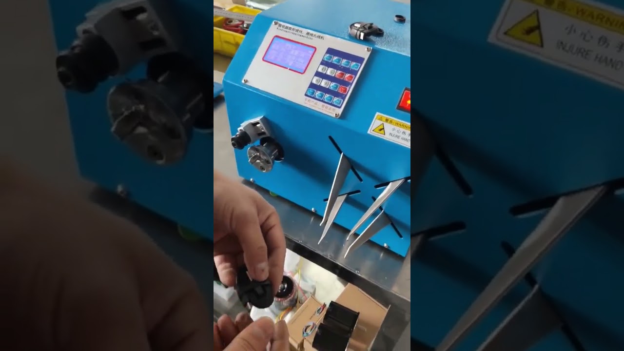 Rubber Ring Expanding Machine with Winding Function Real Shot Video #factory #machine