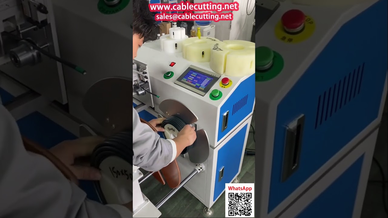 Rembobineuse Compteuse pour Câble Coaxial, Cordon dAlimentation, Câble Gainé