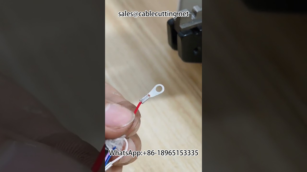 Electric Crimping Machine, Plug and Play #Hardware Tools #Automation