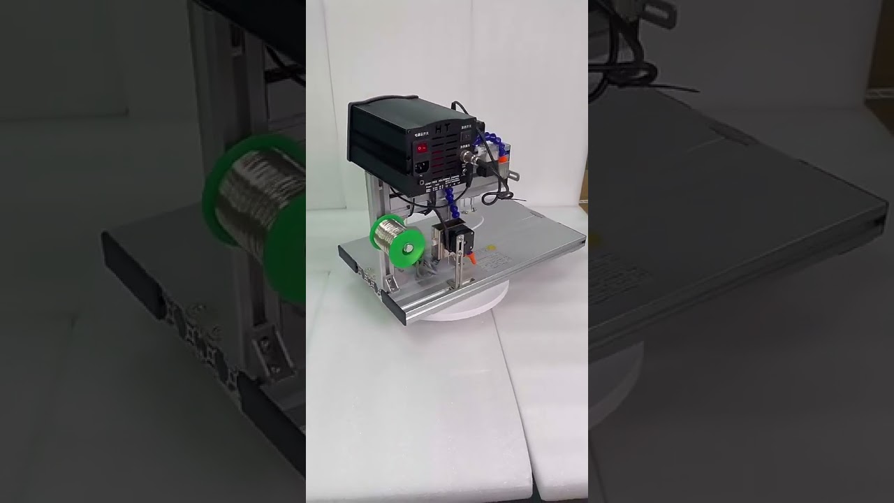 Semi Automatic Cable USB Making Machine #machine #cablewirestrippingmachine #factory