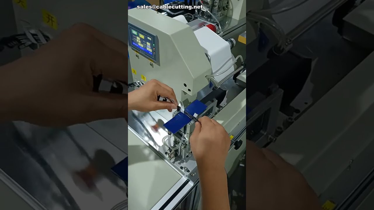 Servo Wire Fold Over Labeling Machine High Precision #factory #machine #automobile