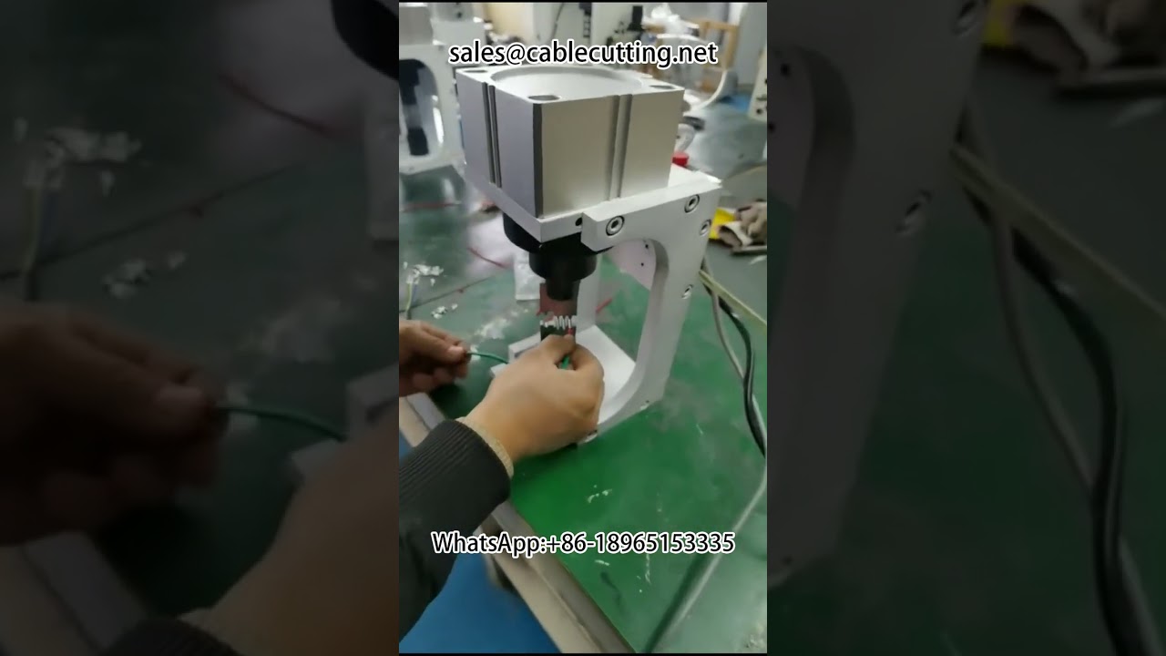 Wire Harness Equipment #Terminal Machine #Terminal Wire Processing