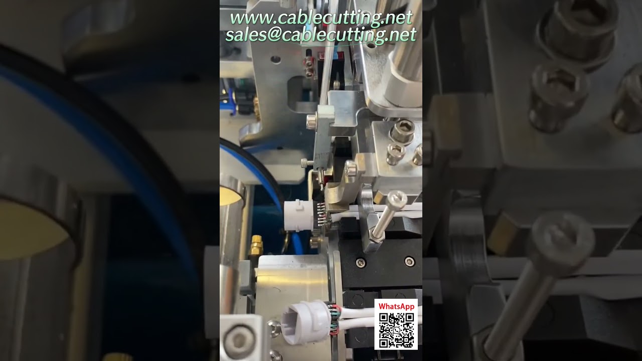 ماكينة لحام موصلات RJ45 مع وحدة تغذية اهتزازية لحام كامل لجميع الأرجل