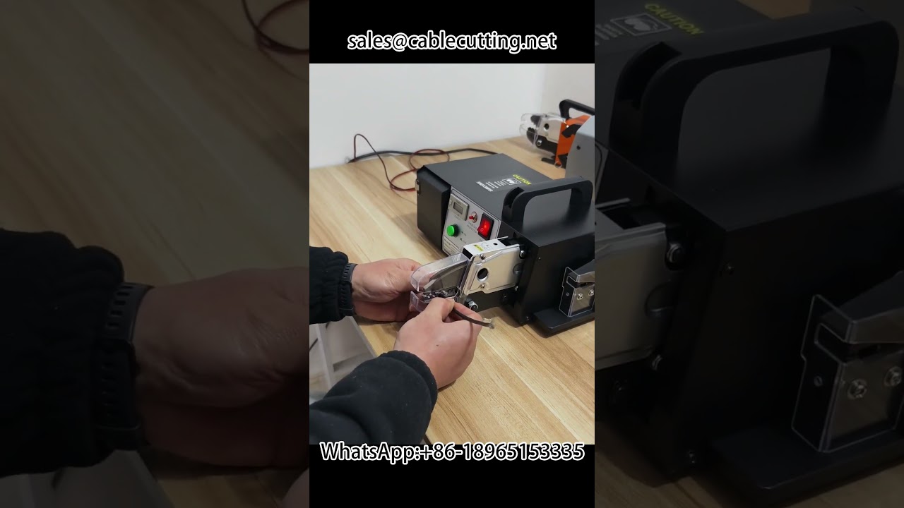 Electric terminal crimping machine crimping OT6 test