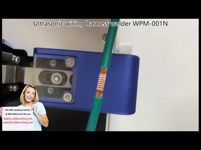 Ultraääninen johdinsarjahitsain WPM-001N – Automaattinen johdinkäsittely