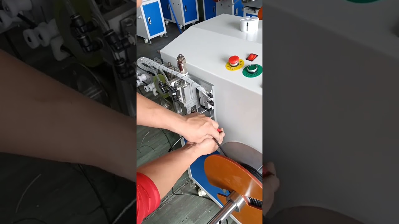 Automatic Meter Counting, Traversing, Cutting, Wire Winding & Tying Machine 1-15mm, 15kg Capacit