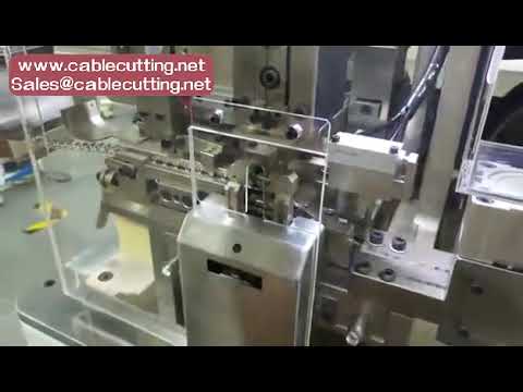 Semi automatic Wire stripping, sealing, and crimping machines