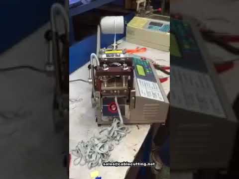 Automatic stain ribbon cutting machine