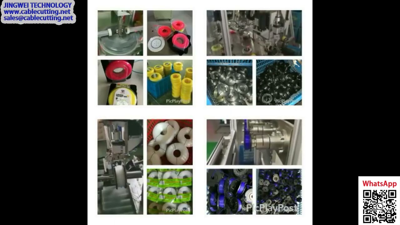 Trimmer Line Coiling and Repackaging Equipment