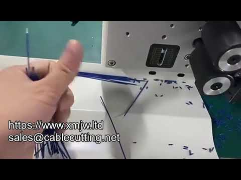 WPM 320 Multifunctional Automatic Single Core Wire Computer Cutting And Stripping Machine