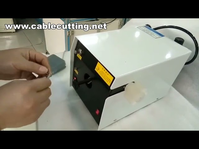 Automatic Shield Cable Wire Brushing Machine,Shielding Wire Cables Reversing Shielded Wire Brushing