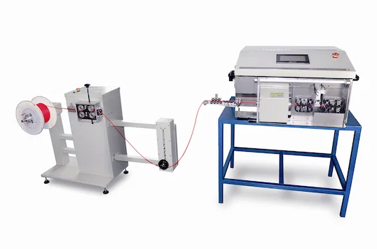 Koaksiaalikaapeli Cutting Kuorintakone WPM-9600S - Langan leikkaus ja kuorinta