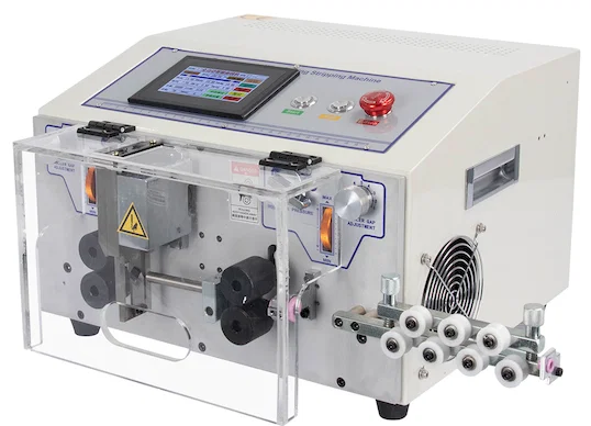 Touch Screen Langan kuorija Cutter (0.1-10mm²) - Automaattinen langan kuorintakone